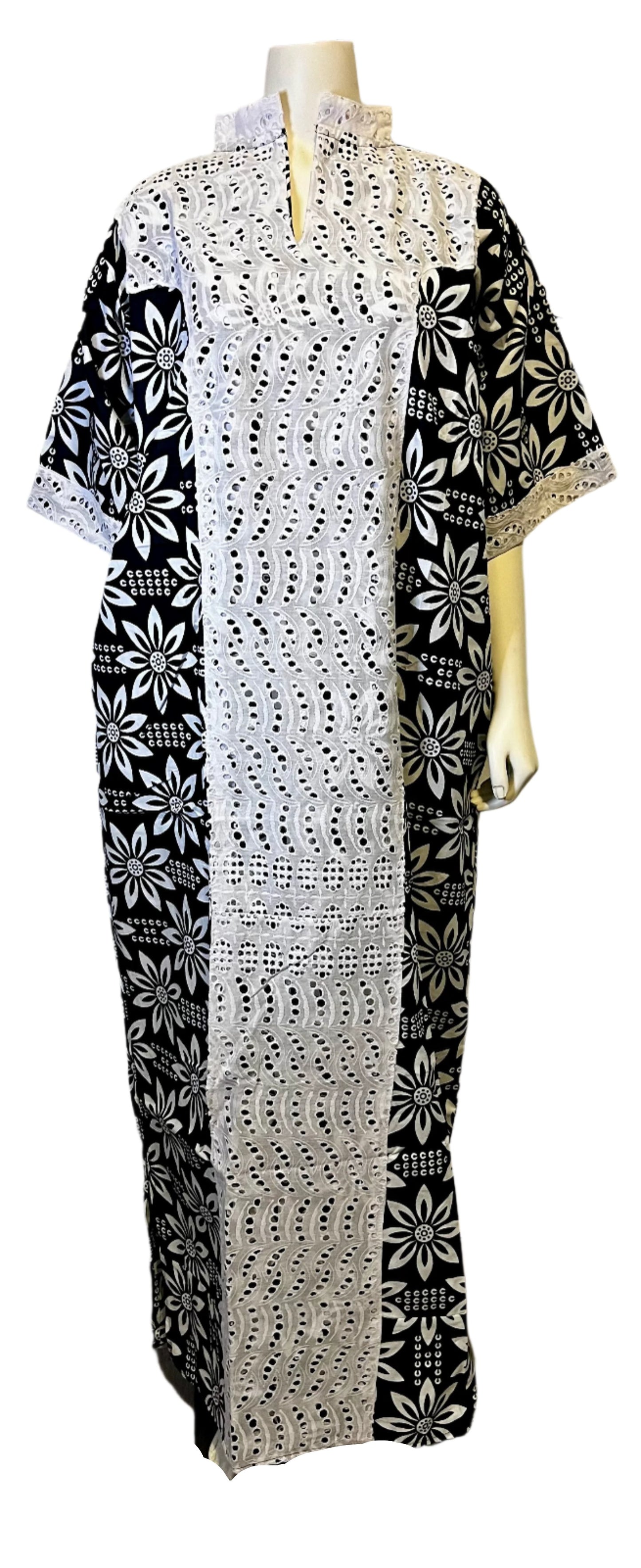 Ankara lace Kaftan