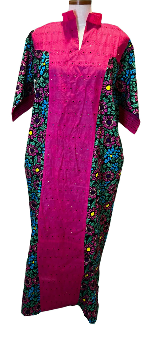 Ankara lace Kaftan