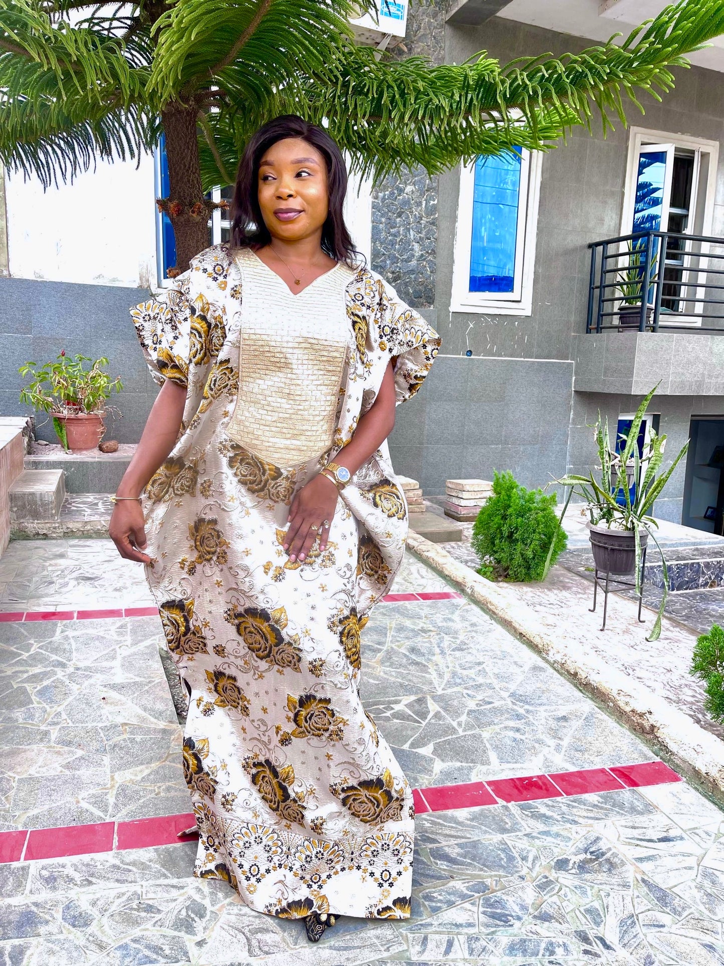 Afro Rhoda Brocade Boubou