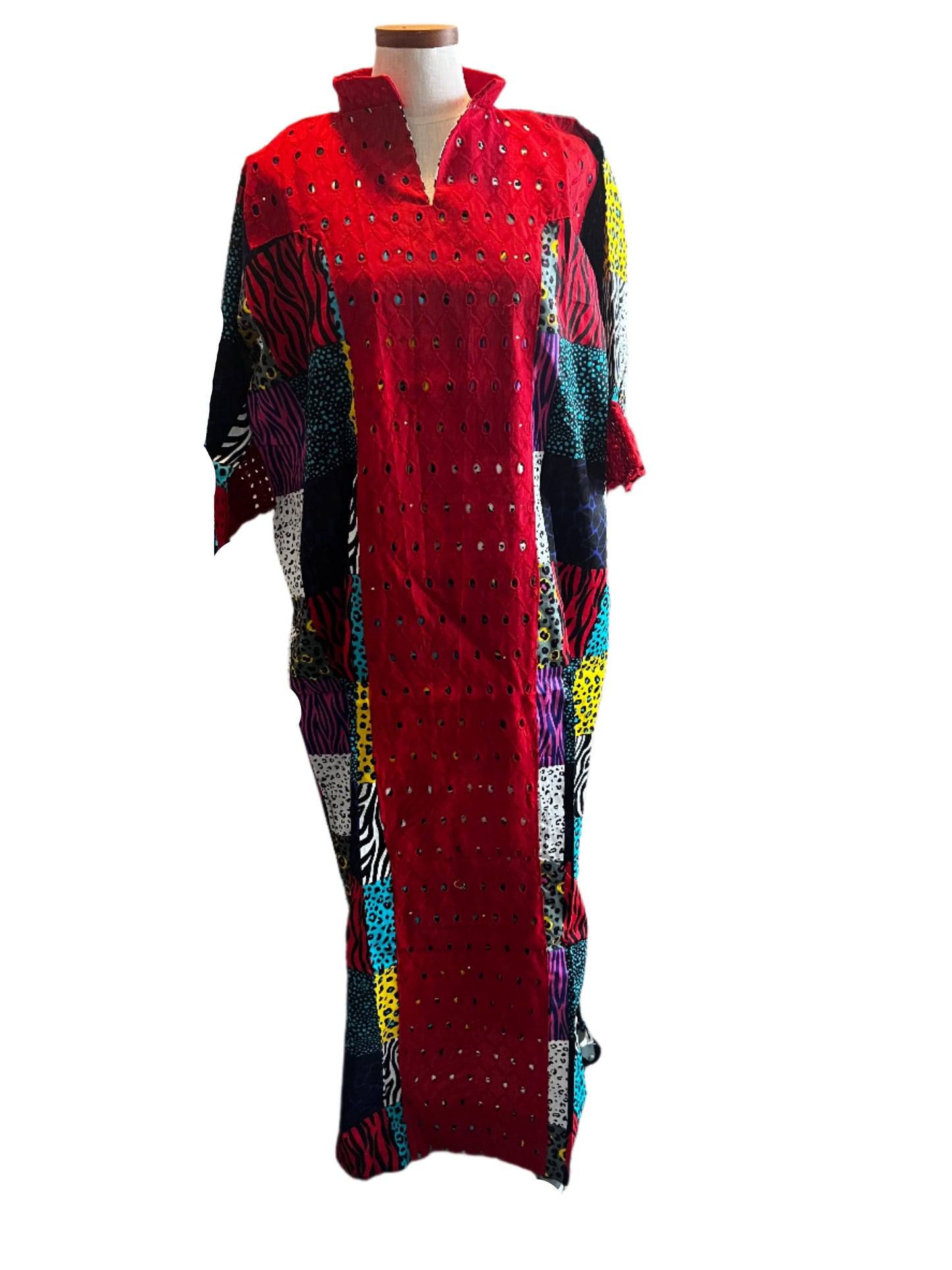 Ankara lace Kaftan