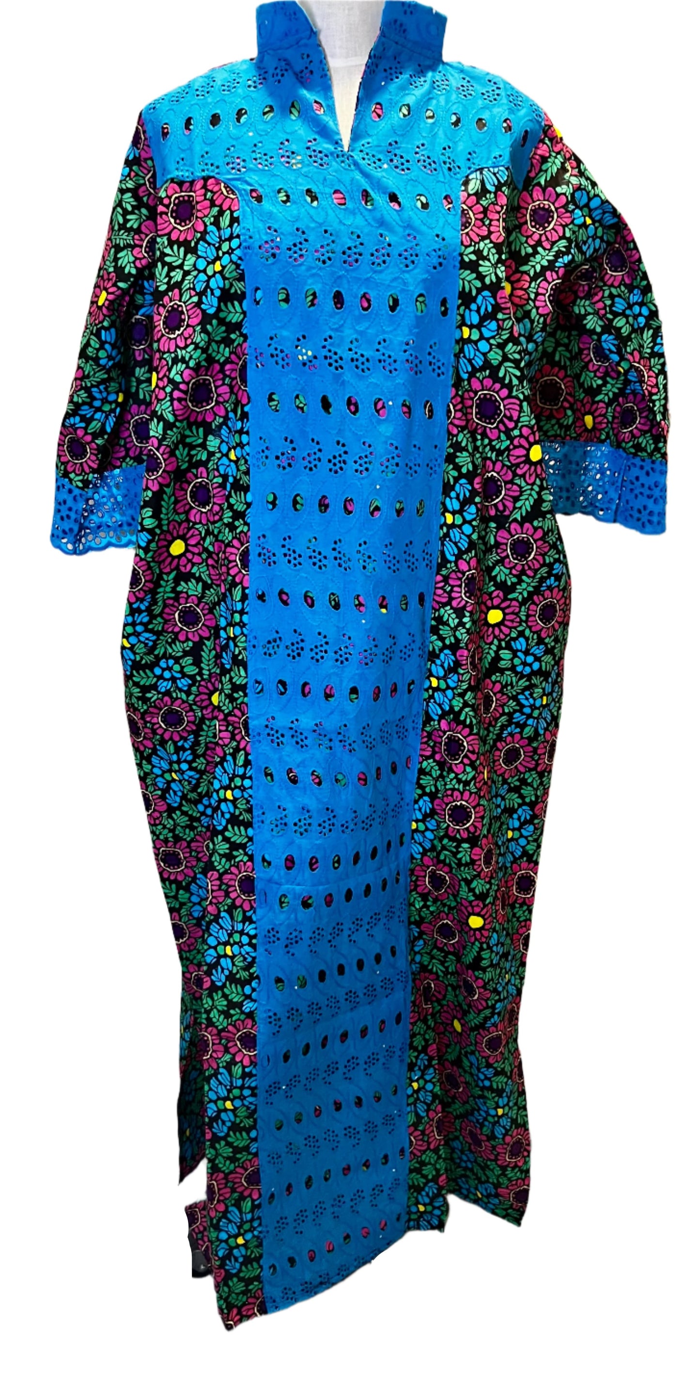 Ankara lace Kaftan