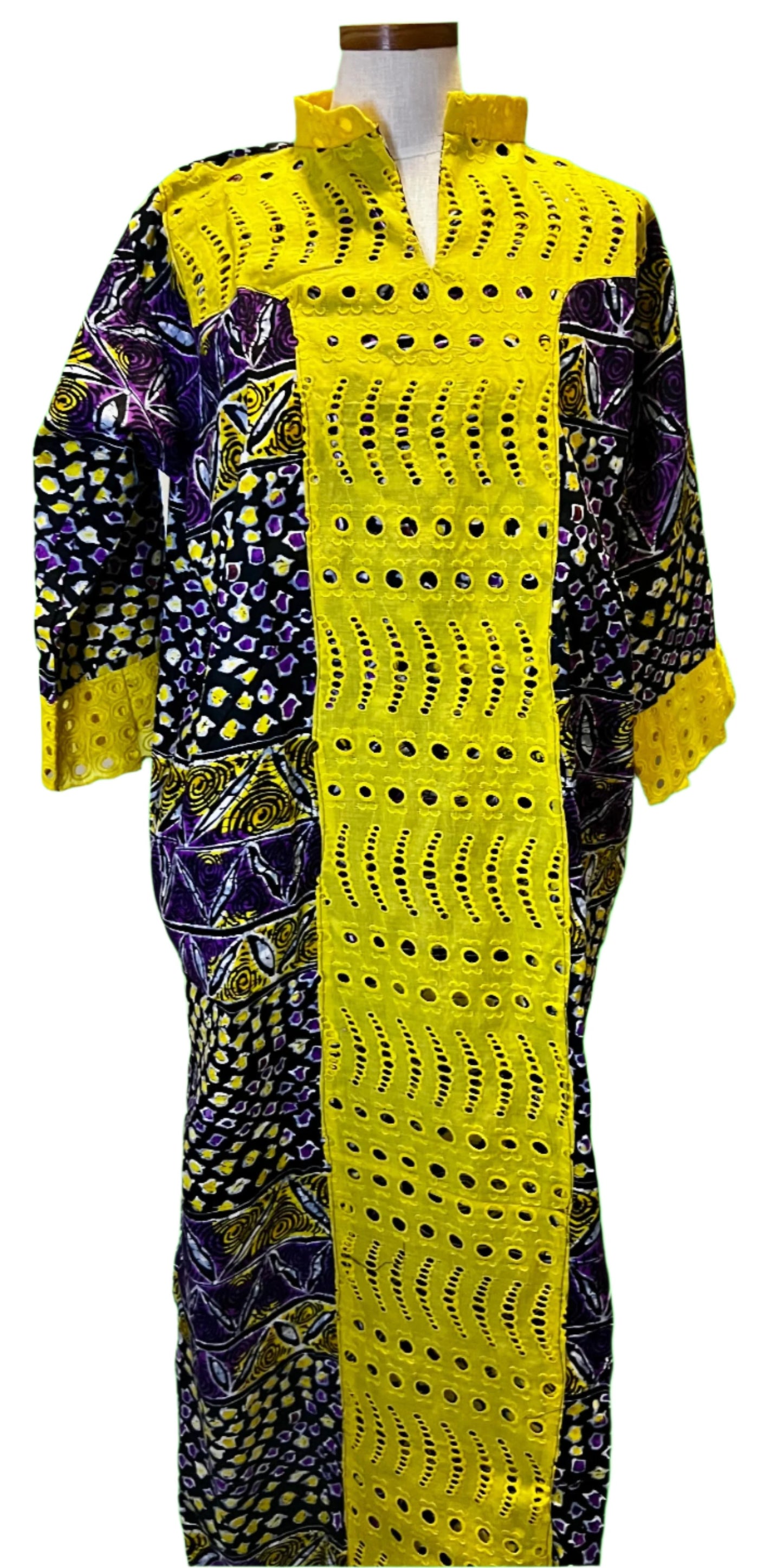 Ankara lace Kaftan