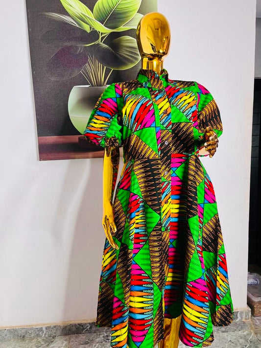 Afro Peace Dress