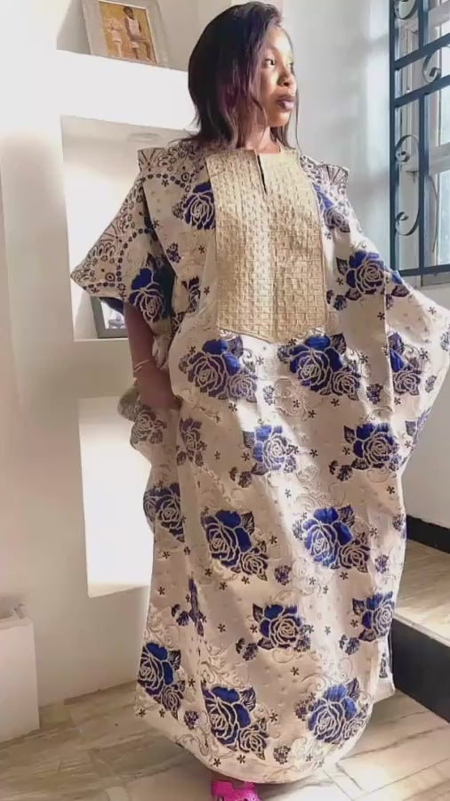 Afro Rhoda Brocade Boubou