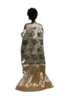 African Luxury Mixed Brocade Medi Bubu - Image 5