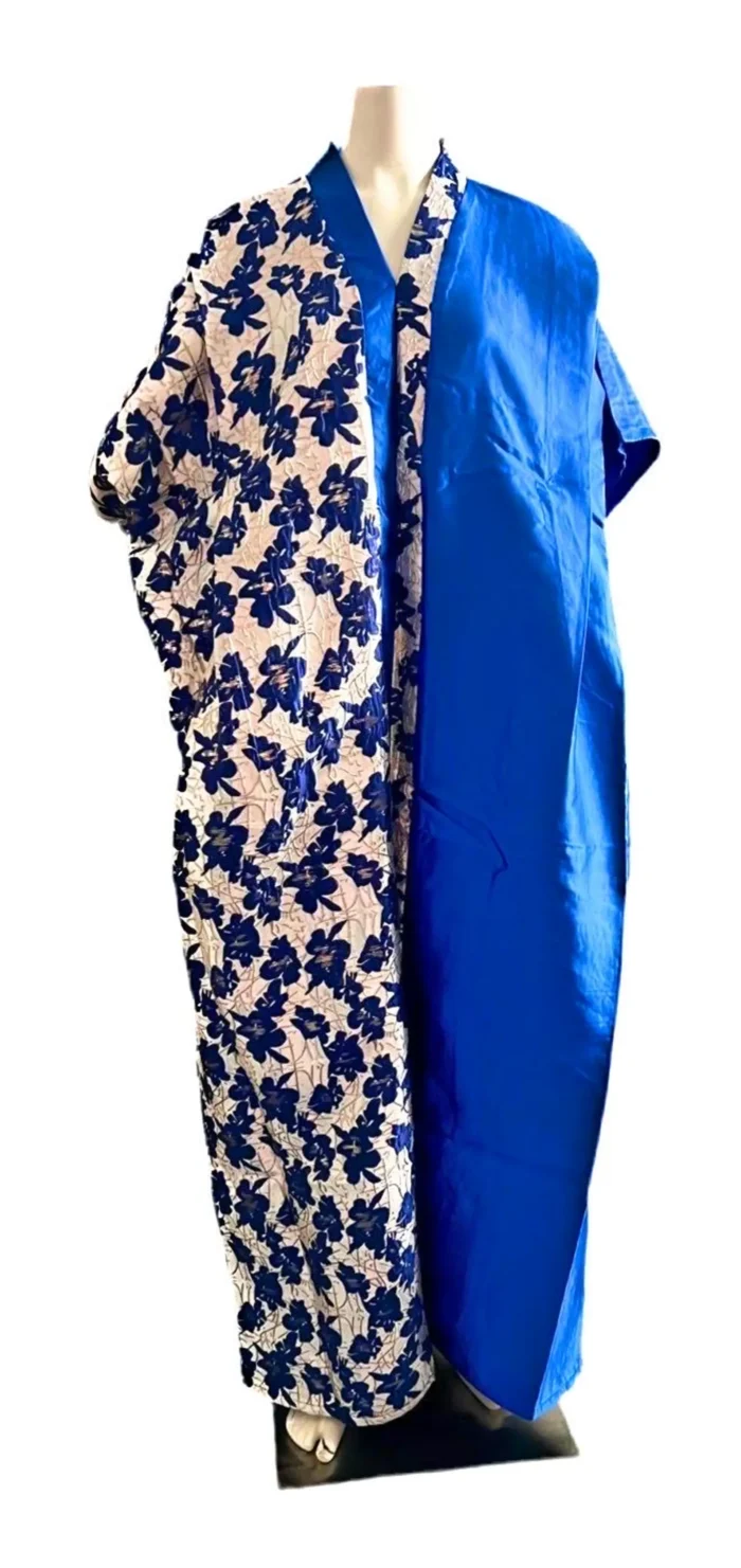 African Luxury Mixed Brocade Medi Bubu - Image 8