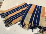 Traditional African Aso-Oke/Kente 2p Set Gele and Ipele - Image 6