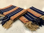 Traditional African Aso-Oke/Kente 2p Set Gele and Ipele - Image 10