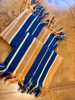 Traditional African Aso-Oke/Kente 2p Set Gele and Ipele - Image 11