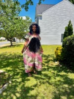 African Unique Damask Brocade with Sequin/Aso-Oke Boubou/Maxi Dress - Image 6