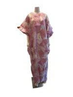 African Luxuy Jaquard Tulle Embroidered/Beaded Kaftan - Image 9