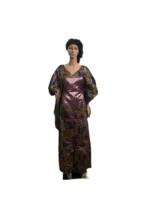 African Unique Damask Brocade Boubou/Maxi Dress - Image 2