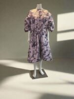 Luxury Damask Brocade Shirt Dress - Image 2