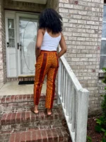 African Ethnic Prints Ankara Cargo/Jogger/Bell Botttom/ Designed Pants - Image 3