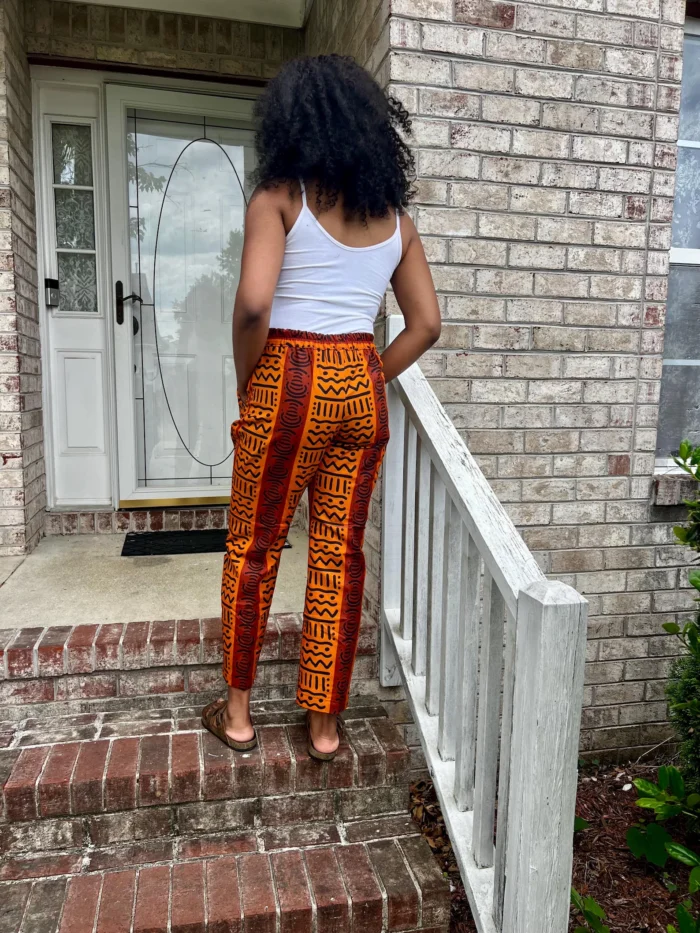 African Ethnic Prints Ankara Cargo/Jogger/Bell Botttom/ Designed Pants - Image 3