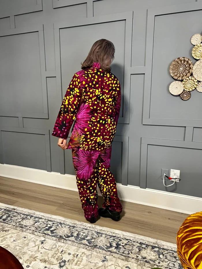African Print Ankara Pant Set - Image 6