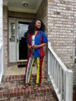 African Ethnic Prints Ankara Cargo/Jogger/Bell Botttom/ Designed Pants - Image 5