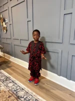 African Ankara Print Boys Afro 2p Pant Set - Image 6