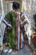 Special African Traditional Woven Aso-Oke/Kente Dress - Image 7