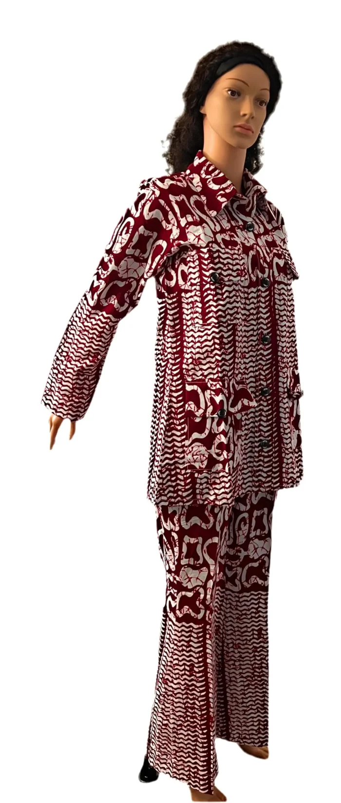 African Print Ankara Pant Set - Image 10