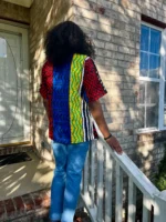 African Prints Ankara Danshiki, Kimono, shirt Tops - Image 9