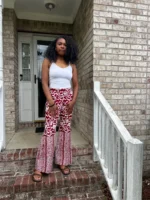 African Ethnic Prints Ankara Cargo/Jogger/Bell Botttom/ Designed Pants - Image 9