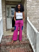 African Ethnic Prints Ankara Cargo/Jogger/Bell Botttom/ Designed Pants - Image 10