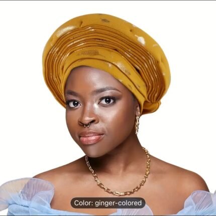 2p Layered Turban Cap