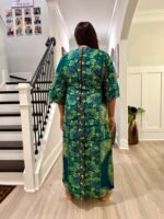 High Quality Java African Traditional Ethnic  Ankara Print  Kaftan Dress - Image 5