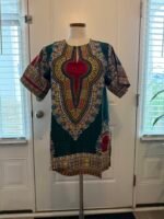 High quality unique African Ethnic Print Danshiki Women Tops - Image 8