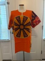 High quality unique African Ethnic Print Danshiki Women Tops - Image 4
