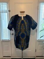 High quality unique African Ethnic Print Danshiki Women Tops - Image 6